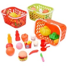 Іграшковий набір "Кошик з продуктами", KW-100-401 new