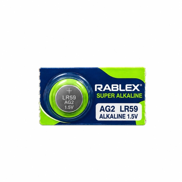 Батарейка кругла (таблетка) Rablex AG2 LR59 лужна