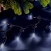 Світлодіодна гірлянда-нитка вулична чорний дріт 100 LED Euro Led ліхтарики 10 м білий