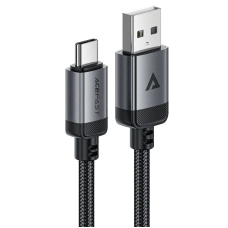 Кабель ACEFAST C20-04 USB-A to USB-C aluminum alloy charging data cable Black new