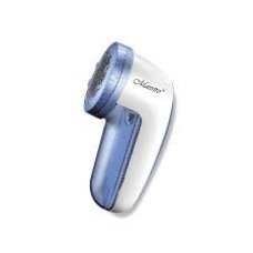 Машинка для видалення катишків бездротова Maestro MR-680 на батарейках білий з блакитним