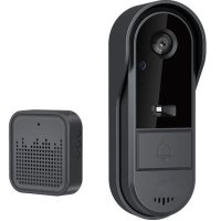 Дверний дзвінок Video doorbell AND M9 з камерою нічного бачення акумулятор чорний