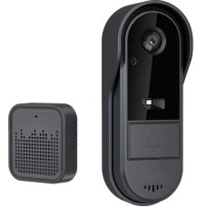 Дверний дзвінок Video doorbell AND M9 з камерою нічного бачення акумулятор чорний