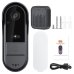 Дверний дзвінок Video doorbell AND M9 з камерою нічного бачення акумулятор чорний
