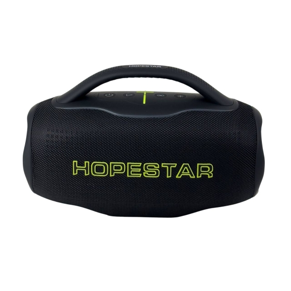 Колонка портативна HOPESTAR H87 Bluetooth LED чорний