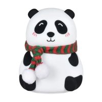 Нічник LED Панда RGB USB 10.5 х 11 х 13.5 см білий з чорним