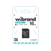 Карта пам'яті 16 GB Wibrand МicroSDНC UHS-I Сlass 10 з адаптером чорний