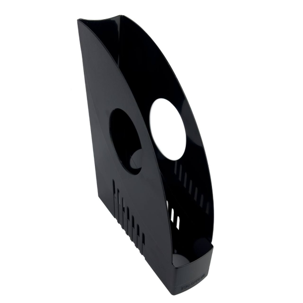 Лоток для паперів А4 вертикальний Альянс ПС чорний