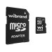 Карта пам'яті 16 GB Wibrand МicroSDНC UHS-I Сlass 10 з адаптером чорний Карта пам'яті 16 GB Wibrand МicroSDНC UHS-I Сlass 10 з адаптером чорний