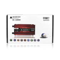 Перетворювач інвертер AC/DC 1000Вт 12В LCD UKC KC-1000D new