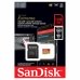 Карта пам'яті 128 GВ San Disk Extreme A2 МicroSDXC UHS-I (U3) Сlass 10 з адаптером червоний з жовтим