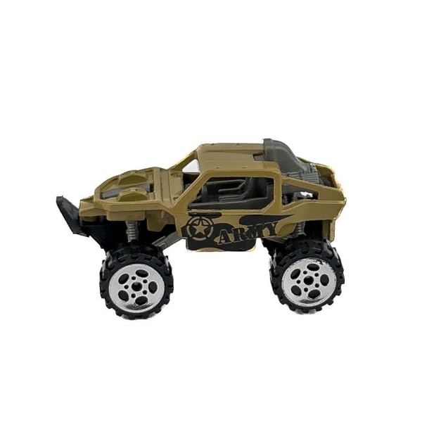 Іграшкова військова машина Джип JP040 метал 7 см хакі