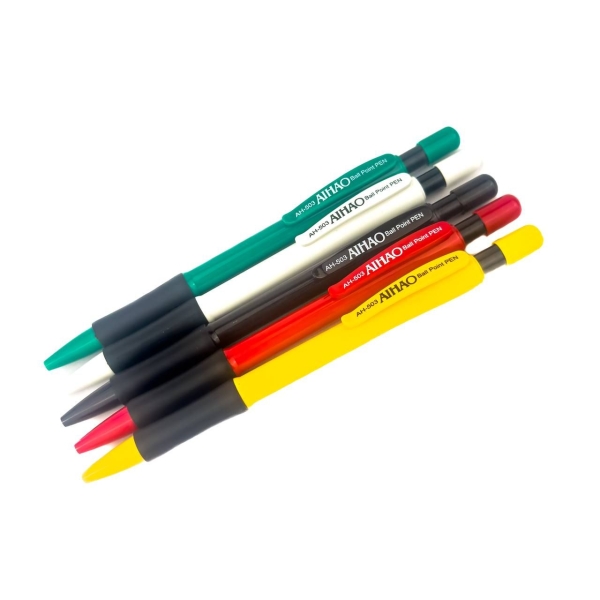 Ручка кулькова синя AIHAO АН-503 0.5 мм