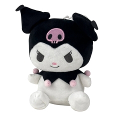 М'яка іграшка Kuromi 25 см білий з чорним