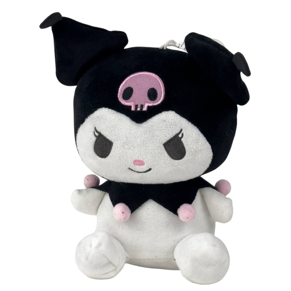 М'яка іграшка Kuromi 25 см білий з чорним
