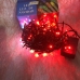/ Світлодіодна гірлянда-нитка чорний дріт 100 LED Xmas циліндрична 5.5 м 8 режимів мульти