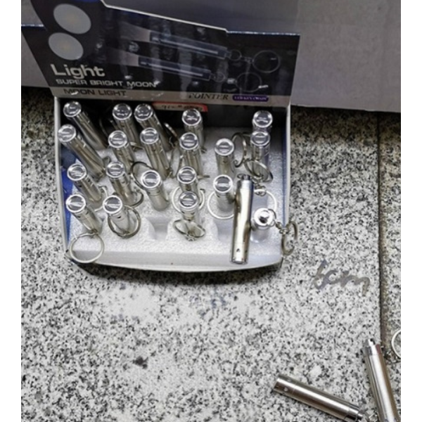 Ліхтарик-лазер світлодіодний 1led 6.5см WEP10127-8 new