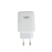 Зарядний блок живлення 2хType-C+USB XO L139 65 W 3.25 A білий
