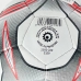 М'яч футбольний №5 Profiball 2500-220 білий з червоним