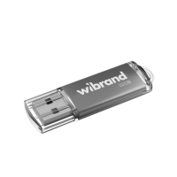 Флеш пам'ять USB 32 GВ Wibrand Cougar USB 2.0 сріблястий