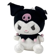 М'яка іграшка Kuromi 25 см білий з чорним