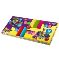 Набір повітряного та кулькового пластиліну 24 кольори Danko Toys ARBB-02-01U застигаючий