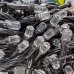 / Світлодіодна гірлянда-нитка чорний дріт 400 LED Xmas рубінка 25 м 8 режимів синій / Світлодіодна гірлянда-нитка чорний дріт 400 LED Xmas рубінка 25 м 8 режимів синій