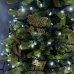 Світлодіодна гірлянда-нитка чорний дріт 100 LED Xmas рубін 7 м 8 режимів білий Світлодіодна гірлянда-нитка чорний дріт 100 LED Xmas рубін 7 м 8 режимів білий