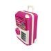 Скарбничка-сейф Валіза WF-3003 20 х 13 см електронна з кодовим замком рожевий