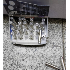 Ліхтарик-лазер світлодіодний 1led 6.5см WEP10127-8 new