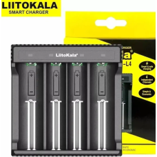 Зарядний пристрій LiitoKala Lii-L4 (4 канали, індикатор) new
