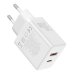 Зарядний блок живлення Type-C+USB Baseus Cube 30 W 12 V 2.5 А білий