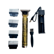 Тример для стрижки волосся та бороди Professional Hair Clipper T99 1500 mAh золотистий