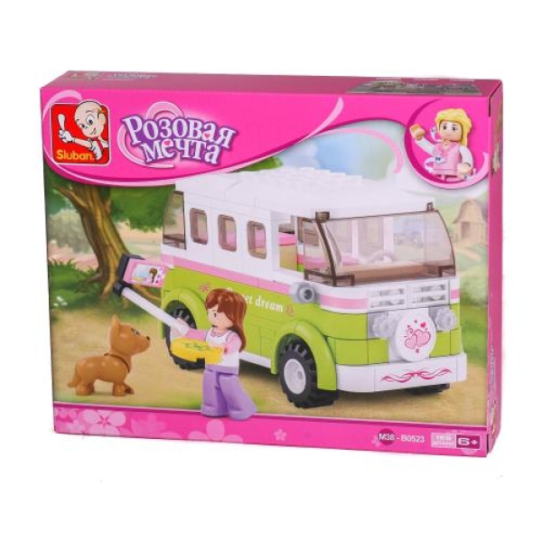 Конструктор SLUBAN Рожева мрія, M38-B0523 new
