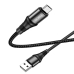 Кабель USB/micro-USB 1 м HOCO X50 Excellent 2.4 А чорний
