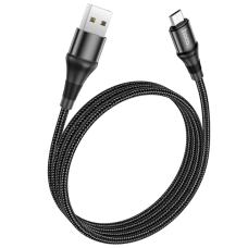 Кабель HOCO X50 Excellent charging data for Micro 2,4A/1m. Black new