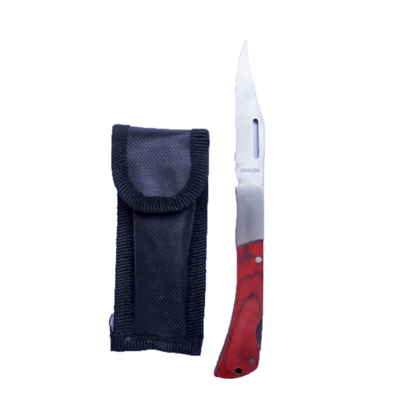 / Ніж туристичний складаний Knife 003C-S бордовий