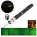 Лазерна указка зелений промінь Laser 12-19 з насадкою та чохлом на батарейках чорний