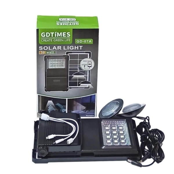 / Портативна сонячна станція Power Bank GDLITE GD-07A