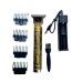 Тример для стрижки волосся та бороди Professional Hair Clipper T99 1500 mAh золотистий