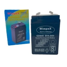 Акумуляторна батарея для ваг Wimpex GD-645 4.5 Ah 6 V свинцево-кислотна