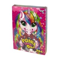 Набір для дитячої творчості Pony Land Danko Toys PL-01-01U рожевий