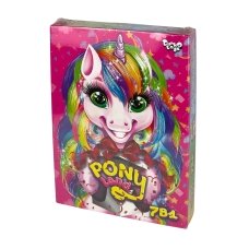 Набір для дитячої творчості Pony Land Danko Toys PL-01-01U рожевий