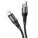 Кабель USB/micro-USB 1 м HOCO X50 Excellent 2.4 А чорний