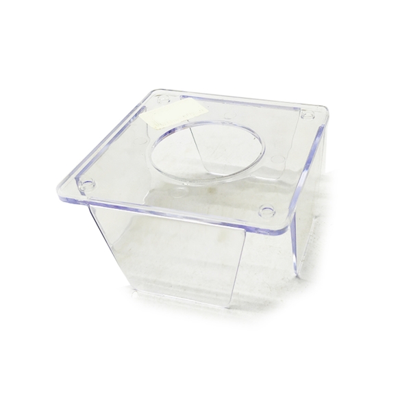 / Бокс для паперів 9*9*4,5  проз.(КіП)