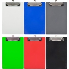 / Планшет А5 с зажимом пластик неон