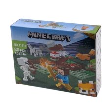 Конструктор Minecraft 11472 Лісовий бій 80 деталей