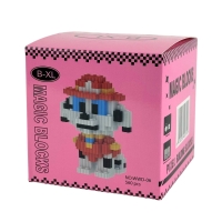 Конструктор піксельний 06-WWD Щенячий патруль Маршал 560 деталей