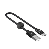 Кабель USB/Type-C 0.25 м Hoco X35 3 A чорний