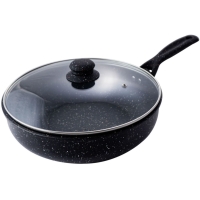 Сковорідка антипригарне покриття Empire EM-7552 Рон з кришкою діаметр 30 см